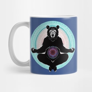 Black Bear Mandala Mug